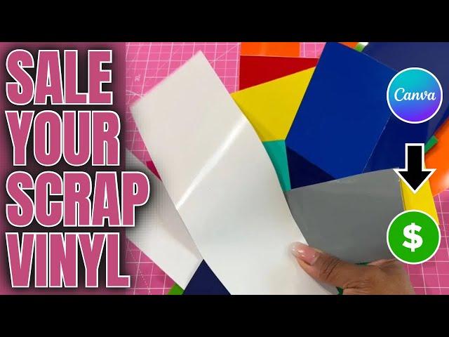 Make Money With Your Scrap Vinyl - Permanent/Removable Vinyl Scrap Craft Idea