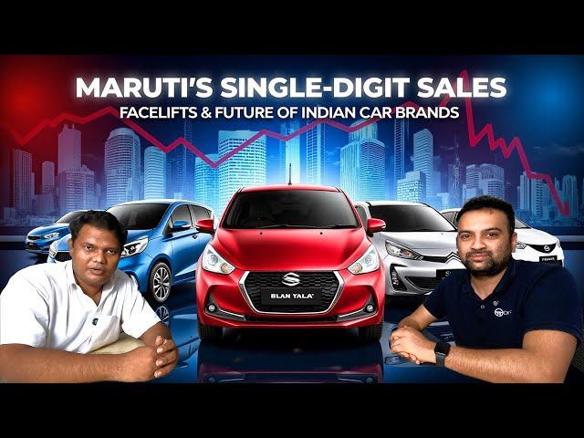 Maruti's Single-Digit Sales, Facelifts, & the Future of Indian Car Brands | Auto Industry Deep Dive