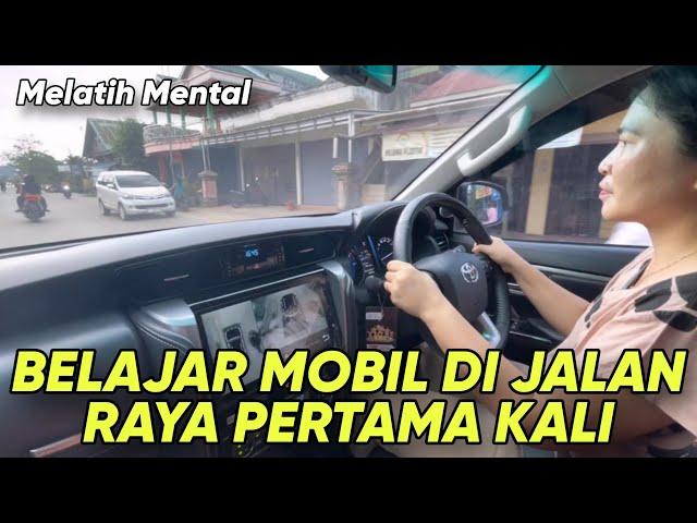 Belajar Mobil Fortuner Matic di Jalan Raya Pertama Kali