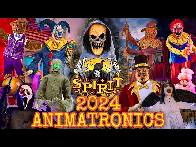 Spirit Halloween 2024 ANIMATRONICS in ACTION