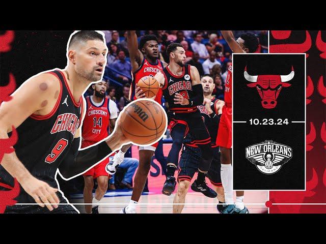 Zach LaVine & Nikola Vučević combine for 4️⃣8️⃣ | Bulls fall to Pelicans 123-111 in season-opener