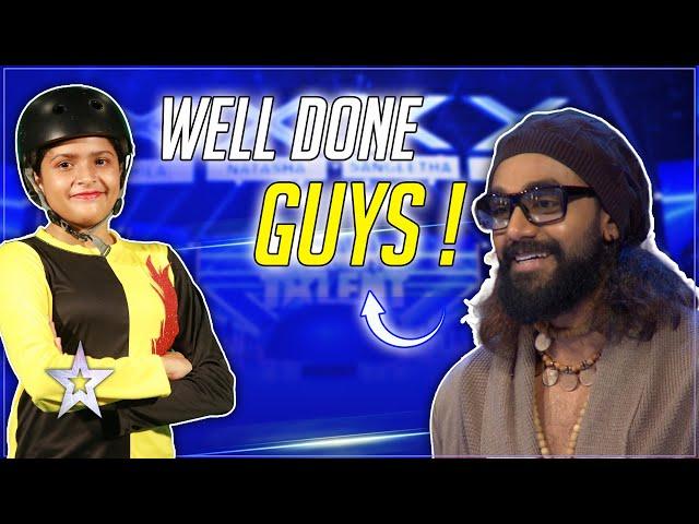 රෝද උඩ වැඩ දාන පොඩ්ඩෝ  | Synergy Lions | Sri Lanka's Got Talent | Sirasa TV