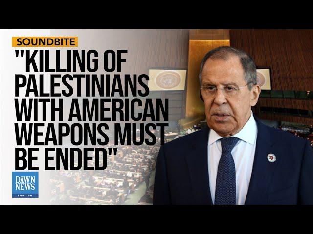 Palestinians’ killings with American weapons must immediately be ended: Russia | Dawn News