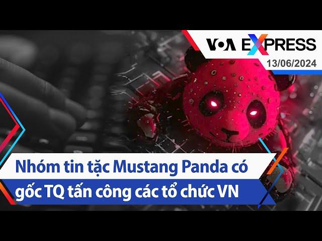 Nhóm tin tặc Mustang Panda có gốc Trung Quốc tấn công các tổ chức Việt Nam | Truyền hình VOA 13/6/24