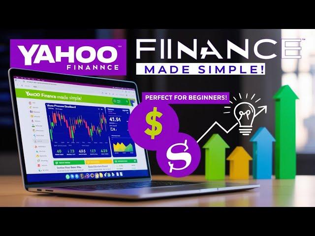 YAHOO FINANCE MADE EASY FOR BEGINNERS! | Yahoo Finance Premium | Personal Finance 