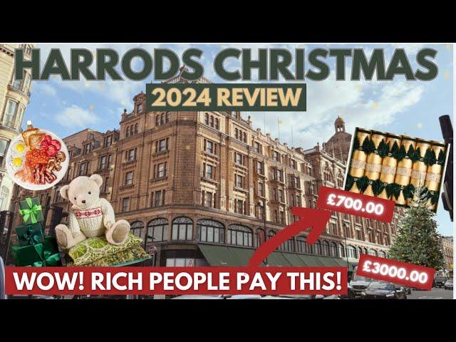 Harrods Christmas Department 2024 Review - World's Most Famous Luxury Department Store