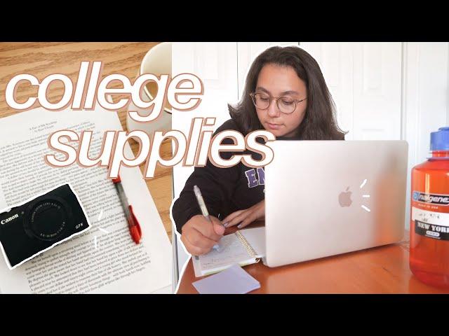 school supplies you ACTUALLY need for college!! (the essentials)