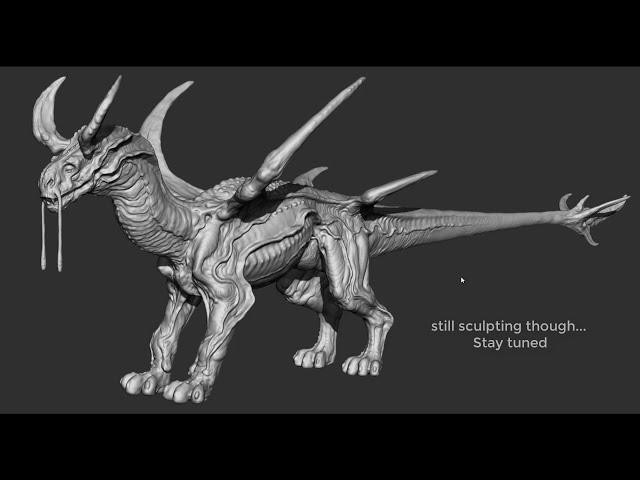 from forgerApp into Zbrush - still WIP though