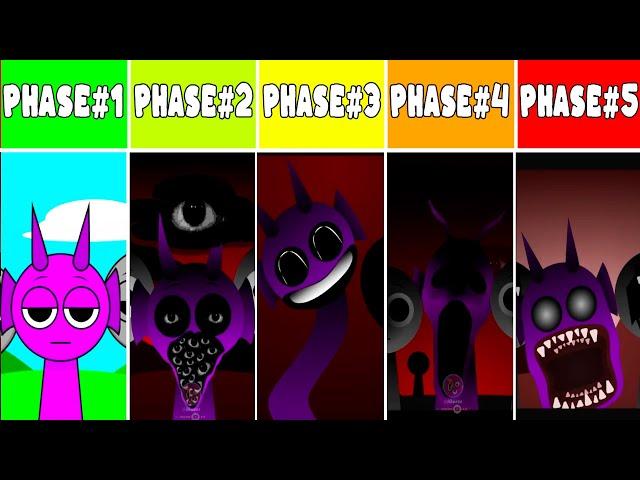 Phase 1 VS Phase 2 VS Phase 3 VS Phase 4 VS Phase 5 in Incredibox Sprunki !