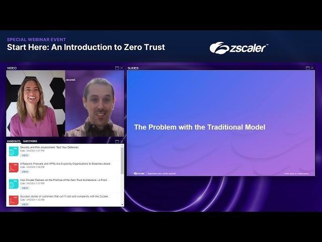 Start Here: An Introduction to Zero Trust