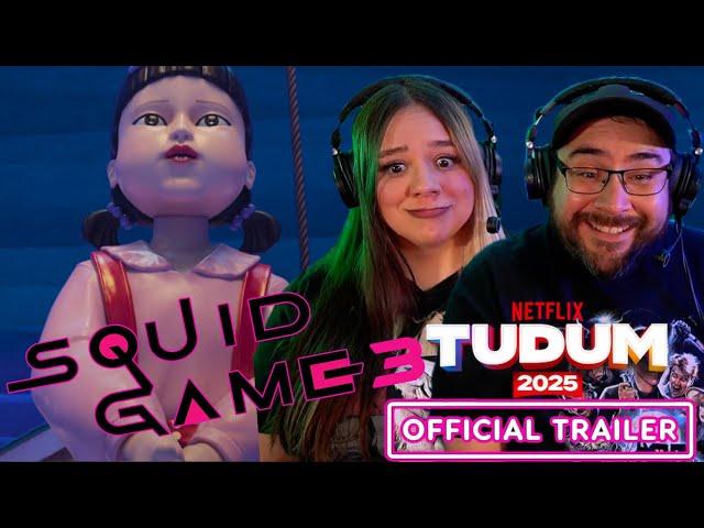 Squid Game SEASON 3 Official Trailer REACTION | Netflix Tudum 2025