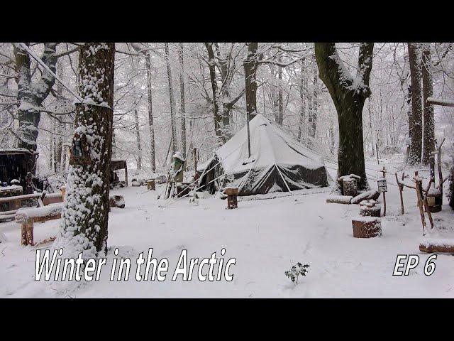 Snow Covered Camp | Winter in the Arctic - EP 6