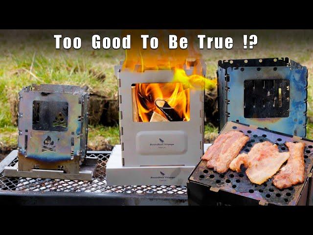 Folding Titanium Stove on a Budget - Boundless Voyage Backpacker