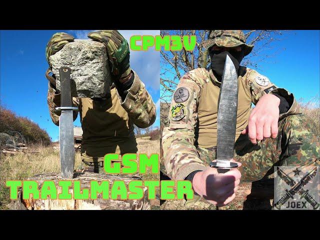 COLD STEEL TRAILMASTER - CPM3V STEEL - GSM EDITION - DESTRUCTION TEST - UNTIL IT BREAKS - IT IS OVER