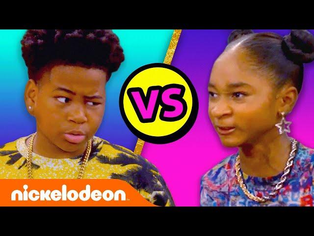 Lay Lay and Young Dylan Rap BATTLE?!   That Dude Dylan | That Girl Lay Lay | Nickelodeon