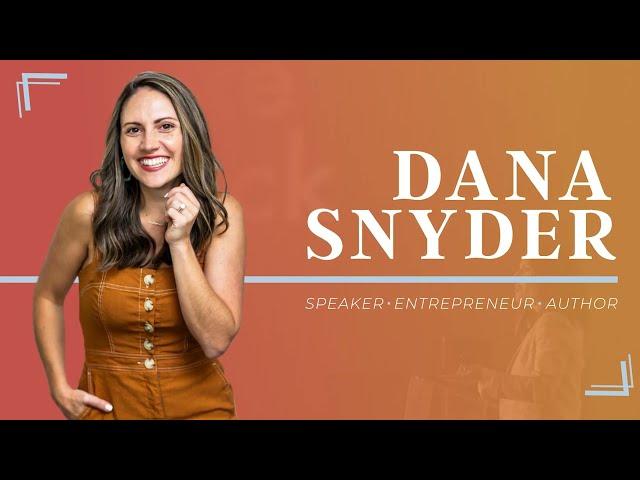 Dana Snyder - 2024 Speaker Reel - Personal Branding & Monthly Giving Expert