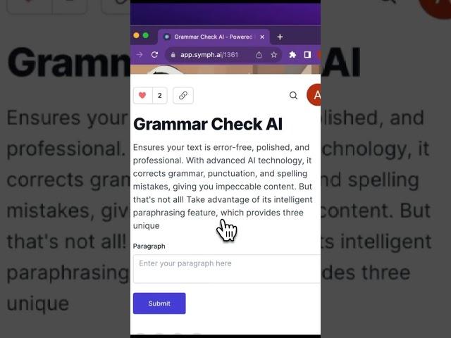 AppGen - Grammar Check AI