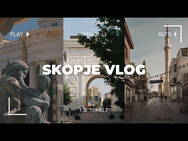 WALKING TOUR OF SKOPJE, NORTH MACEDONIA | Discovering the Historical City