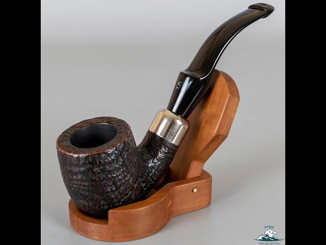 Savinelli Dry System Sandblasted Bent Saddle Stem P-Lip (2622)