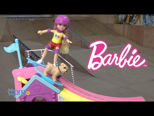 Barbie Club Chelsea Flips and Fun Skate Ramp from Mattel