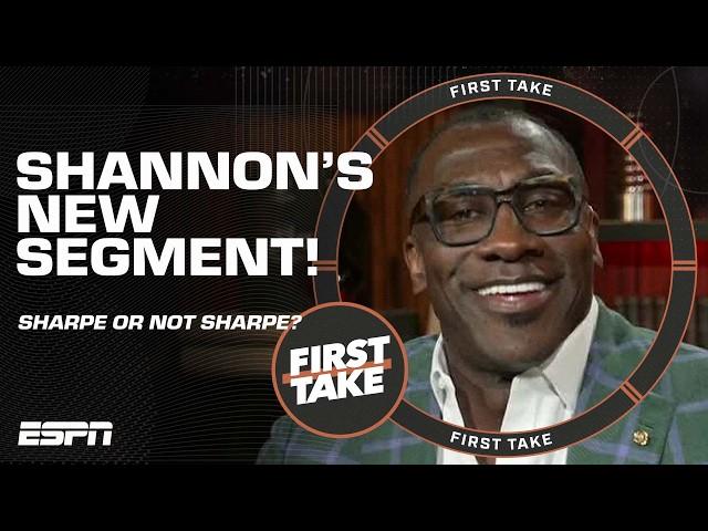 SHARPE OR NOT SHARPE?  Shannon Sharpe can’t GRASP his own segment  ‘MY BAD, MY BAD!’ | First Take