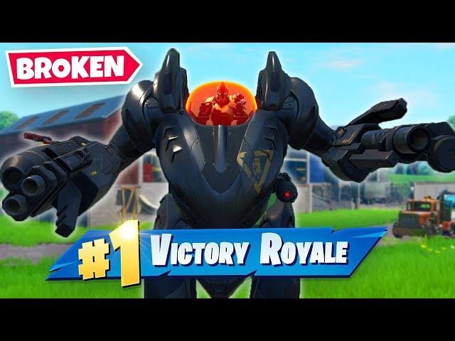 *NEW* B.R.U.T.E MECH is OP! (Fortnite Season X)