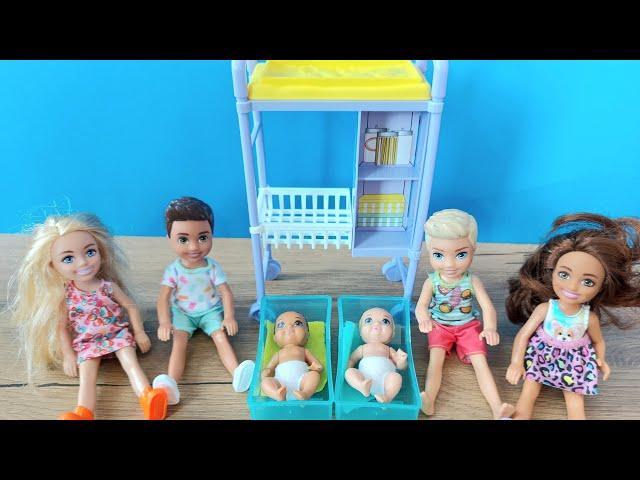 Babalarına Benzeyen Bebekler Hastahaneyi Karıştırdı Barbie Chelsea Polly Pocket