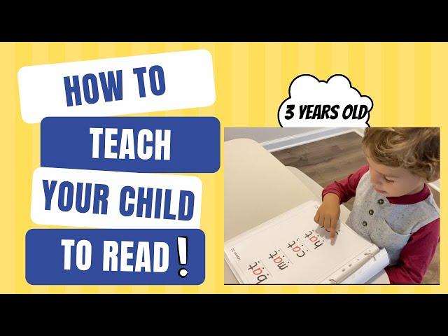 How to Teach Your Child to Read: 3 Easy Steps