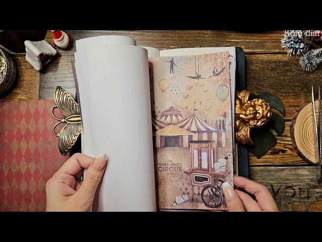 서커스 공연  | circus 다이어리 꾸미기 #scrapbooking ASMR