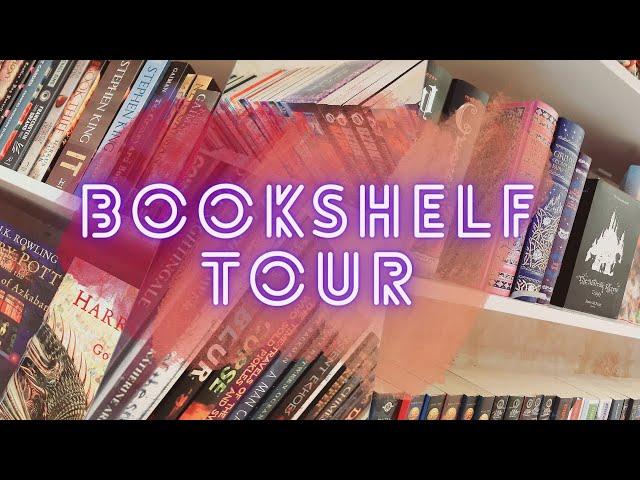 BOOKSHELF TOUR / تور کتابخانه ی من