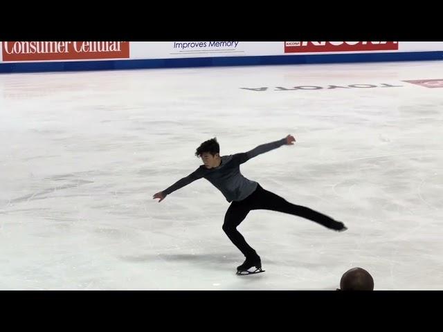 Nathan Chen, "Eternity", GP Skate America 2021, SP run through, Las Vegas, Oct 22, 2021