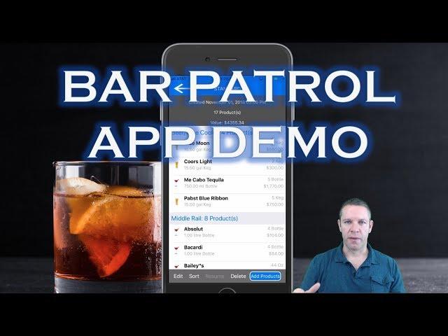 Bar Patrol Inventory App Live Demo