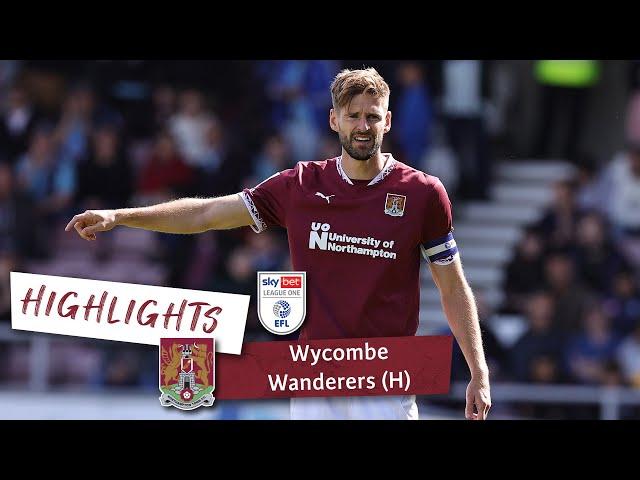 HIGHLIGHTS: Northampton Town 1 Wycombe Wanderers 2