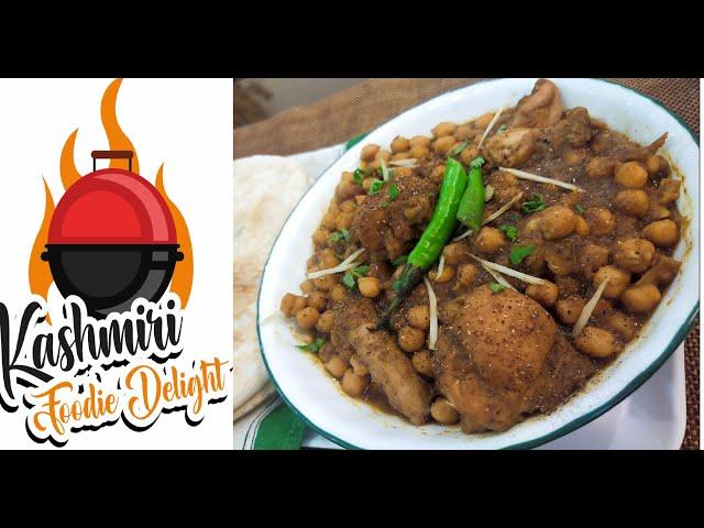 Murgh Cholay /Lahori Chanay /Lahori Murgh Cholay Recipe By Kashmiri Foodie Delight