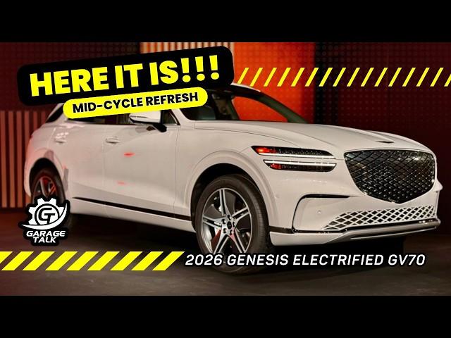 2026 Genesis Electrified GV70 // Global Reveal