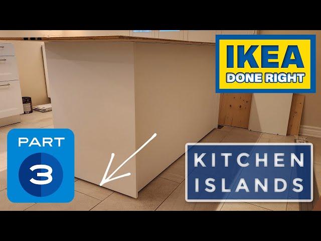 Ikea Kitchen Hack: Make The Island Float With This Easy Tutorial!