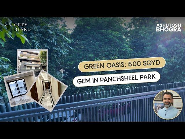 Green Oasis: 500 Sqyd Gem in Panchsheel Park