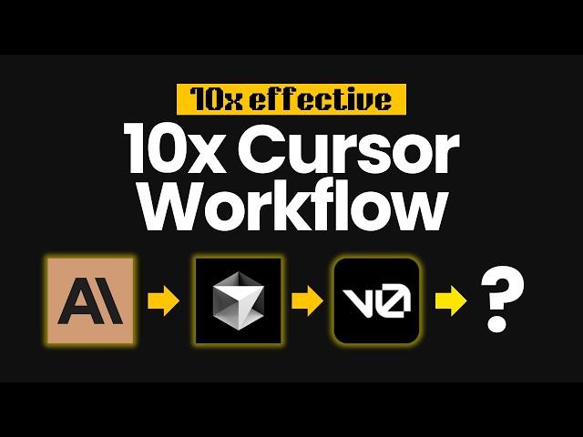 Best Cursor Workflow that no one talks about...