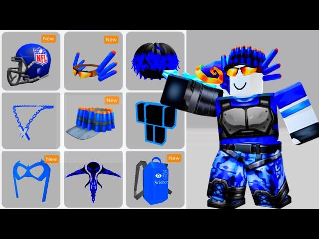 ALL FREE BLUE ITEMS IN ROBLOX!  (UPDATED 2024)