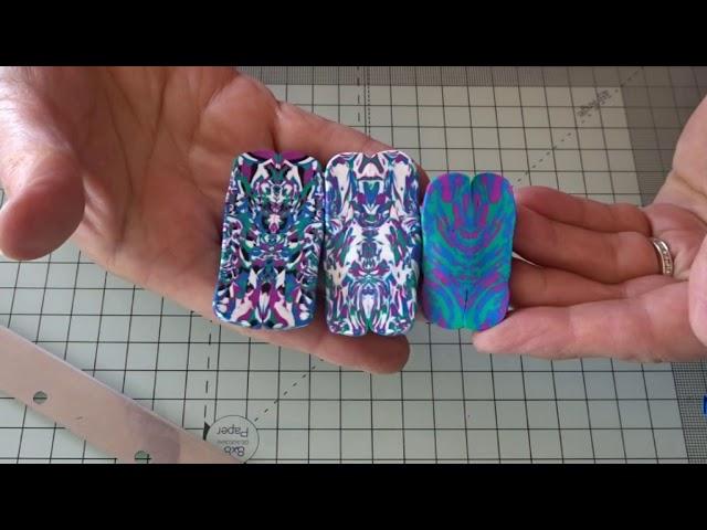 How I choose colours for a Polymer Clay Kaleidoscope Cane