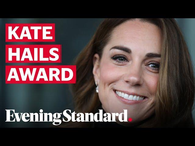 Kate hails wildlife photography award as reminder to take care of the planet