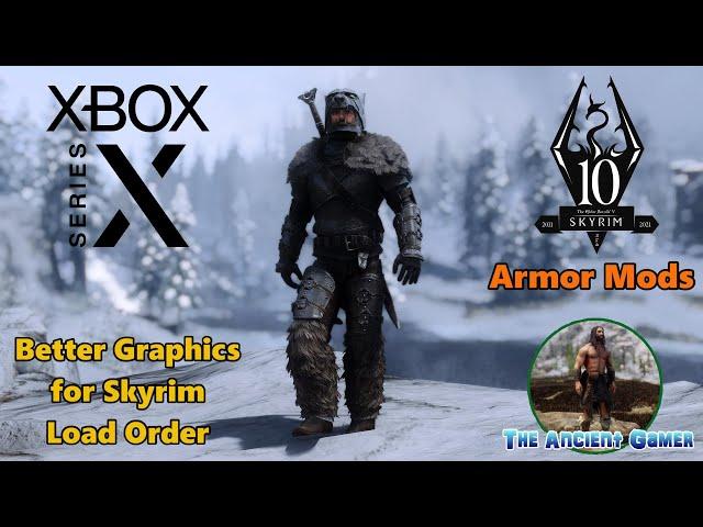 Skyrim Anniversary Edition Mods Xbox Series X: Better Graphics Skyland Load Order, Armor Mods Part 2