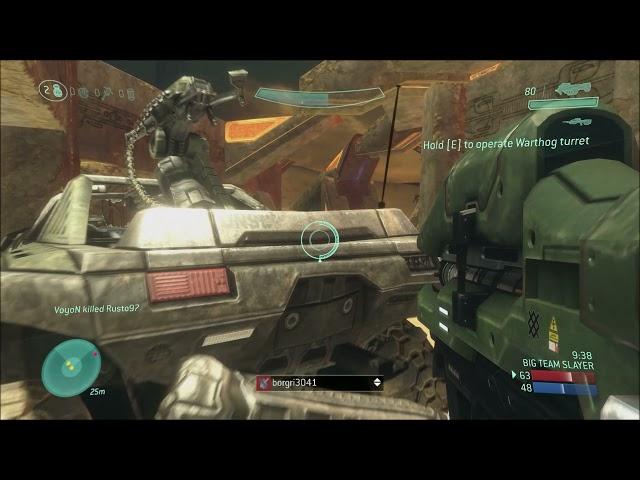 Halo 3 Fun Match - Warthog Gunner Rampages and Unexpected Betrayer