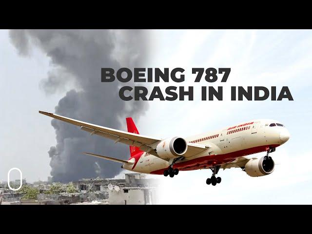 Air India Boeing 787 Crashes Climbing Out Of Ahmedabad Airport