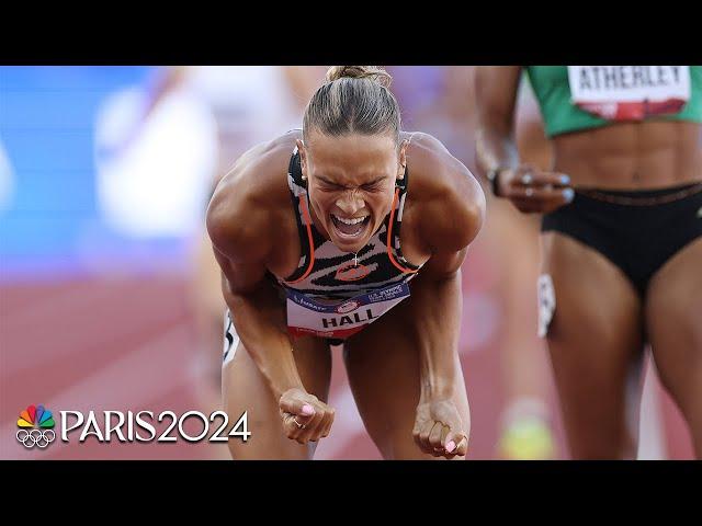 Anna Hall completes SENSATIONAL heptathlon comeback, heads to first Olympics | NBC Sports