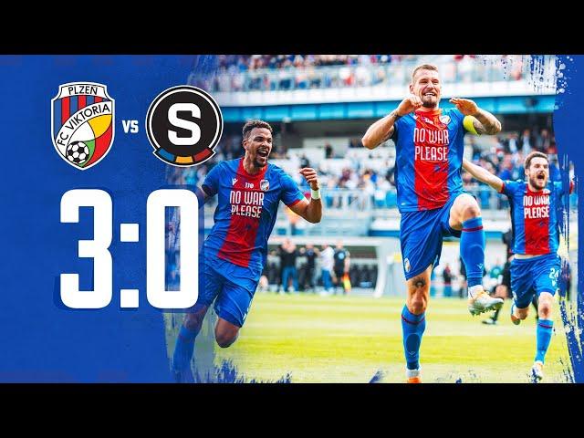 FC Viktoria Plzeň - AC Sparta Praha | 3:0 | F:L 21/22 | SESTŘIH