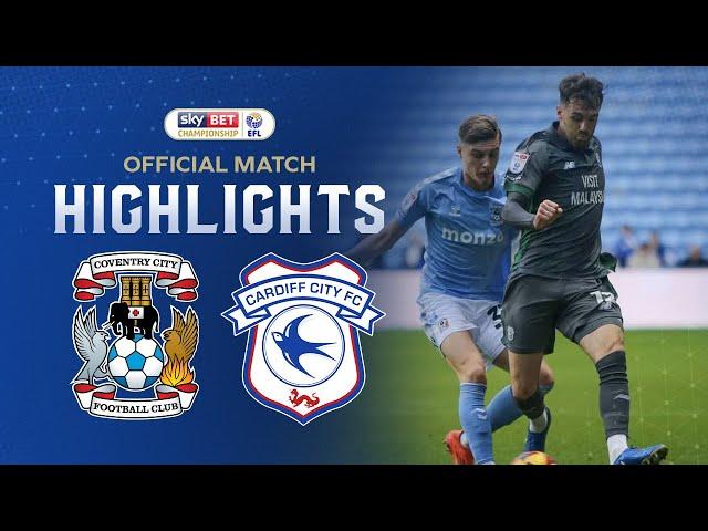 HIGHLIGHTS | COVENTRY CITY vs CARDIFF CITY