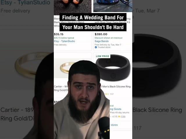 The Rise Of Finding A Wedding Band For Your Man Shouldn't Be Hard - Meet The Ridge Beveled Rings