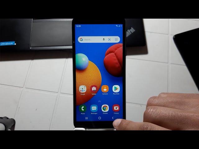 SAMSUNG A01 Core Frp Bypass/ Remove Google Account Android 10 حل مشكلة حساب جوجل بعد فورمات...