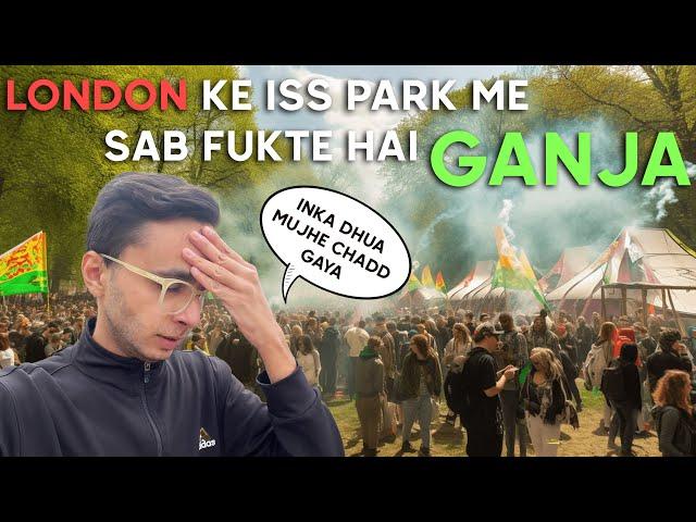 London me aa gaya Ganjediyo️ ke park